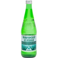 Вода минеральная НОВОТЕРСКАЯ ЦЕЛЕБНАЯ лечебно-столовая газированная, 0.5л в магазинах Лента