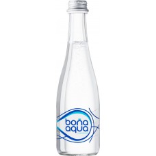 Вода питьевая BONA AQUA газированная, 0.33л в магазинах Лента