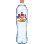 Напиток безалкогольный СВЯТОЙ ИСТОЧНИК со вкусом персика негазированная, 1.5л