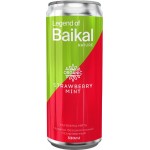 Напиток LEGEND OF BAIKAL Мята и клубника газированный, 0.33л