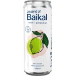 Напиток LEGEND OF BAIKAL Лайм негазированный, 0.33л
