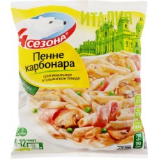 Итальянское блюдо 4 СЕЗОНА Пенне Карбонара, 600г в магазинах Лента