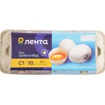 Яйцо куриное ЛЕНТА обогащенное селеном и йодом С1, 10шт