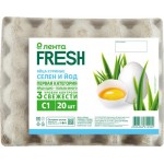 Яйцо куриное ЛЕНТА FRESH Селен, йод С1, 20шт