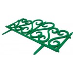 Ограждение садовое GIARDINO CLUB Ажурное 60х28см, 4 секции