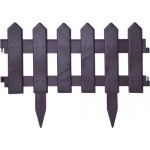 Ограждение садовое GIARDINO CLUB Заборчик 41х29,5см, пластиковое в ассортименте, Арт. OXG-06012/HD7022, 4шт