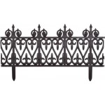 Ограждение садовое GIARDINO CLUB 31,5х35см, пластиковое Арт. LTAJ-0813, 4шт