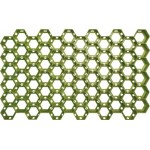 Газонная решетка COLOR-X 68х41см, цвет хаки, черный