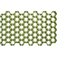 Газонная решетка COLOR-X 68х41см, цвет хаки, черный в магазинах Лента