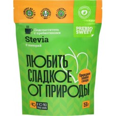 Подсластитель столовый PREBIOSWEET Stevia, 150г в магазинах Лента