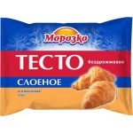 Тесто бездрожжевое МОРОЗКО слоеное, 400г