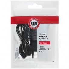 Устройство зарядное 365 ДНЕЙ WC-1055 в комплекте с кабелем Usb A – 8-pin 1A в магазинах Лента
