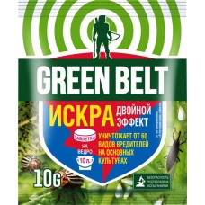 Средство для защиты растений от насекомых-вредителей ГРИН БЭЛТ Искра Двойной Эффект, таблетка, Арт. 01-421, 10г в магазинах Лента