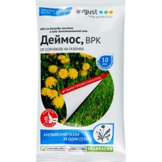 Гербицид против широколистных сорняков на газонах AVGUST Деймос, Арт. 42000492, 10мл в магазинах Лента