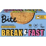 Крекеры овсяные TAKE A BITE с морской солью, 200г