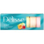 Зефир DELISSE Ассорти с ароматом малины, абрикоса и яблока, 210г