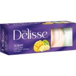 Зефир DELISSE Ассорти с ароматом киви, манго, банана, 210Г