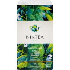 Чай зеленый NIKTEA Молочный Улун, 25пак в магазинах Лента