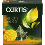 Чай зеленый CURTIS Нежный манго, 20пир