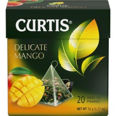 Чай зеленый CURTIS Нежный манго, 20пир в магазинах Лента