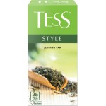 Чай зеленый TESS Стайл байховый цейлонский, 25пак