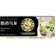 Чай зеленый SHENNUN Молочный улун, 25пак в магазинах Лента