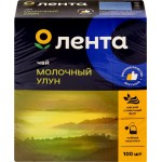 Чай зеленый ЛЕНТА Молочный улун, 100пак