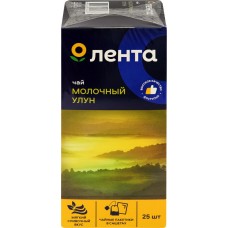 Чай зеленый ЛЕНТА Молочный улун, 25пак в магазинах Лента
