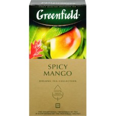 Чай зеленый GREENFIELD Спайси Манго, 25пак в магазинах Лента