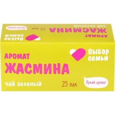 Чай зеленый ВЫБОР СЕМЬИ с ароматом жасмина, 45г в магазинах Лента