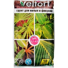 Грунт для пальм и фикусов VELTORF, 10л в магазинах Лента