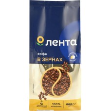 Кофе зерновой ЛЕНТА жареный, 500г в магазинах Лента