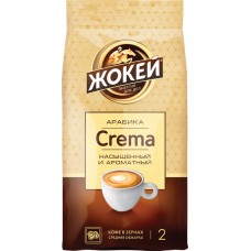 Кофе зерновой ЖОКЕЙ Crema жареный, 230г в магазинах Лента