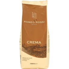Кофе зерновой ROMEO ROSSI Crema натуральный жареный, 1кг в магазинах Лента