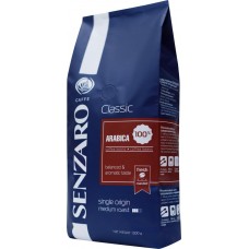 Кофе зерновой SENZARO Classic, 1кг в магазинах Лента