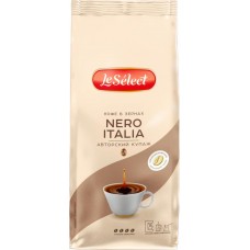 Кофе зерновой LE SELECT Nero Italia жареный, 1кг в магазинах Лента