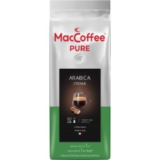 Кофе зерновой MACCOFFEE Pure Arabica Crema натуральный жареный, 1кг в магазинах Лента