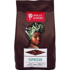 Кофе зерновой DOLCE ALBERO Espresso, 1кг в магазинах Лента
