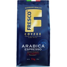 Кофе зерновой FRESCO Arabica Espresso натуральный жареный, 1кг в магазинах Лента