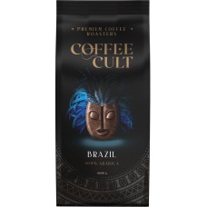 Кофе зерновой AMBASSADOR Coffee Cult Brazil натуральный жареный, 1кг в магазинах Лента