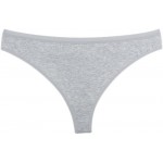 Трусы женские INWIN стринги р. 44, цвет светло-серый меланж, Арт. LUW050