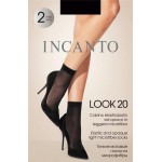 Носки женские INCANTO Look 20 den nero, 2пары Носки женские INCANTO Look 20 den nero, 2пары