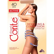 Колготки женские CONTE Active 40 den natural 4 в магазинах Лента