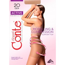 Колготки женские CONTE Active 20 den natural 3 в магазинах Лента