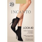 Носки женские INCANTO Look 40 den naturel, 2пары Носки женские INCANTO Look 40 den naturel, 2пары