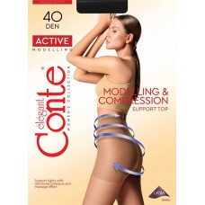 Колготки женские CONTE Active 40 den nero 5 в магазинах Лента