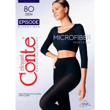 Колготки женские CONTE Episode 80 den nero 4 в магазинах Лента