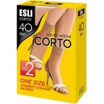 Носки женские ESLI Corto р. 23–25, 40 den visione, Арт. 8С-7СПЕ, 2пары Носки женские ESLI Corto р. 23–25, 40 den visione, Арт. 8С-7СПЕ, 2пары