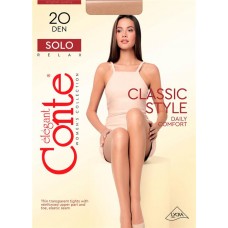 Колготки женские CONTE Solo 20 den natural 5-XL в магазинах Лента