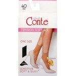 Носки женские CONTE Tension Soft 40 den, nero, Арт. 8С-7 СП Носки женские CONTE Tension Soft 40 den, nero, Арт. 8С-7 СП